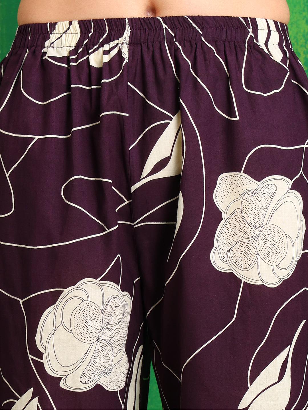 Printed Kurta with Palazzo Pants