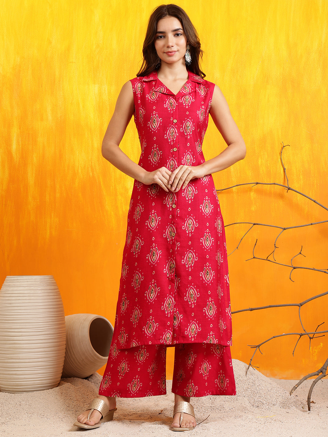 Ethnic Motifs Printed Kurta with Palazzo