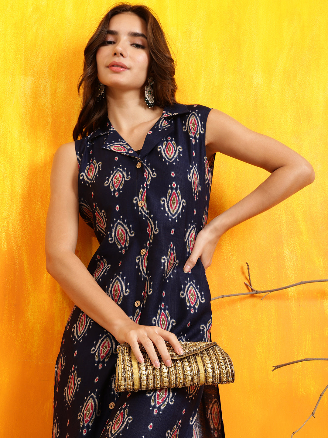 Ethnic Motifs Printed Kurta with Palazzo