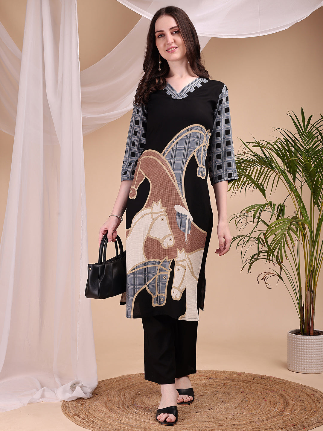 Printed Kurta with Pant