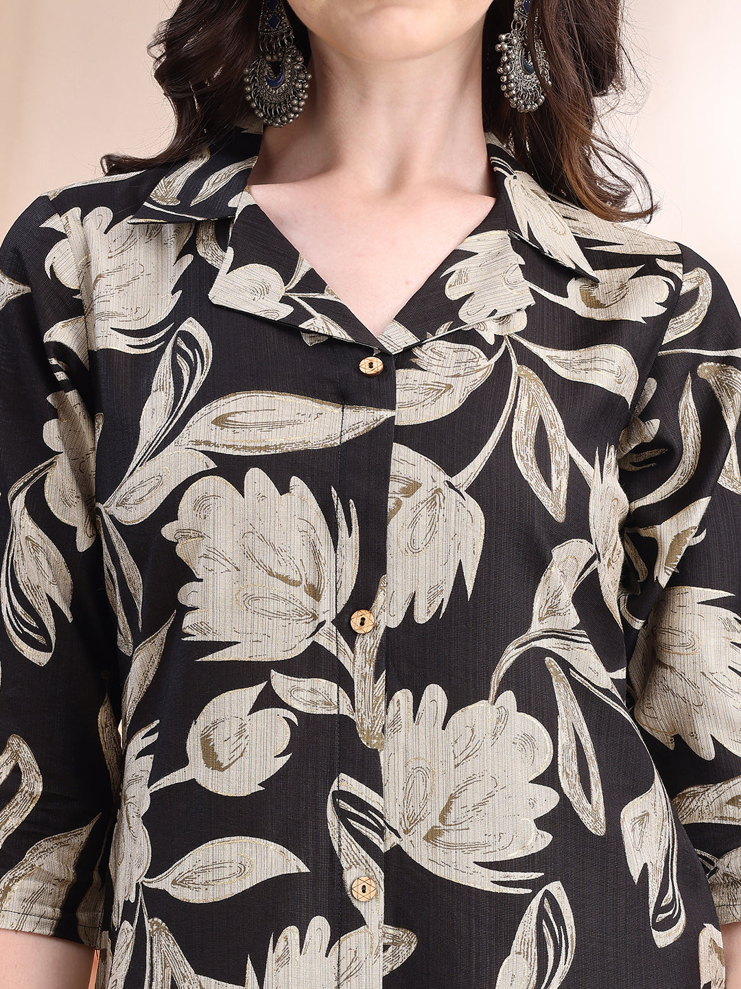 Printed coordinated kurta and palazzo set