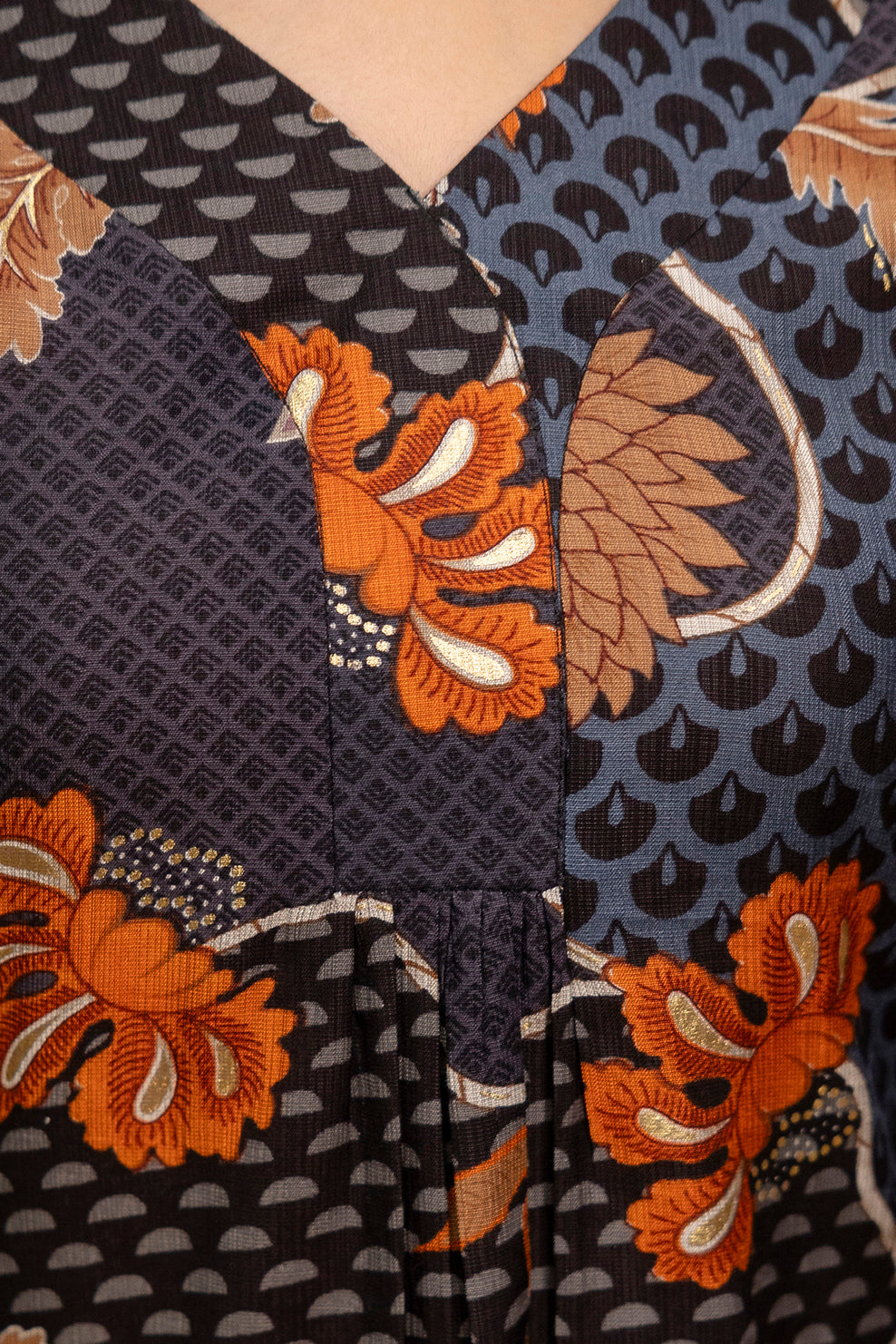 Floral Motifs Printed Kurta with Palazzo