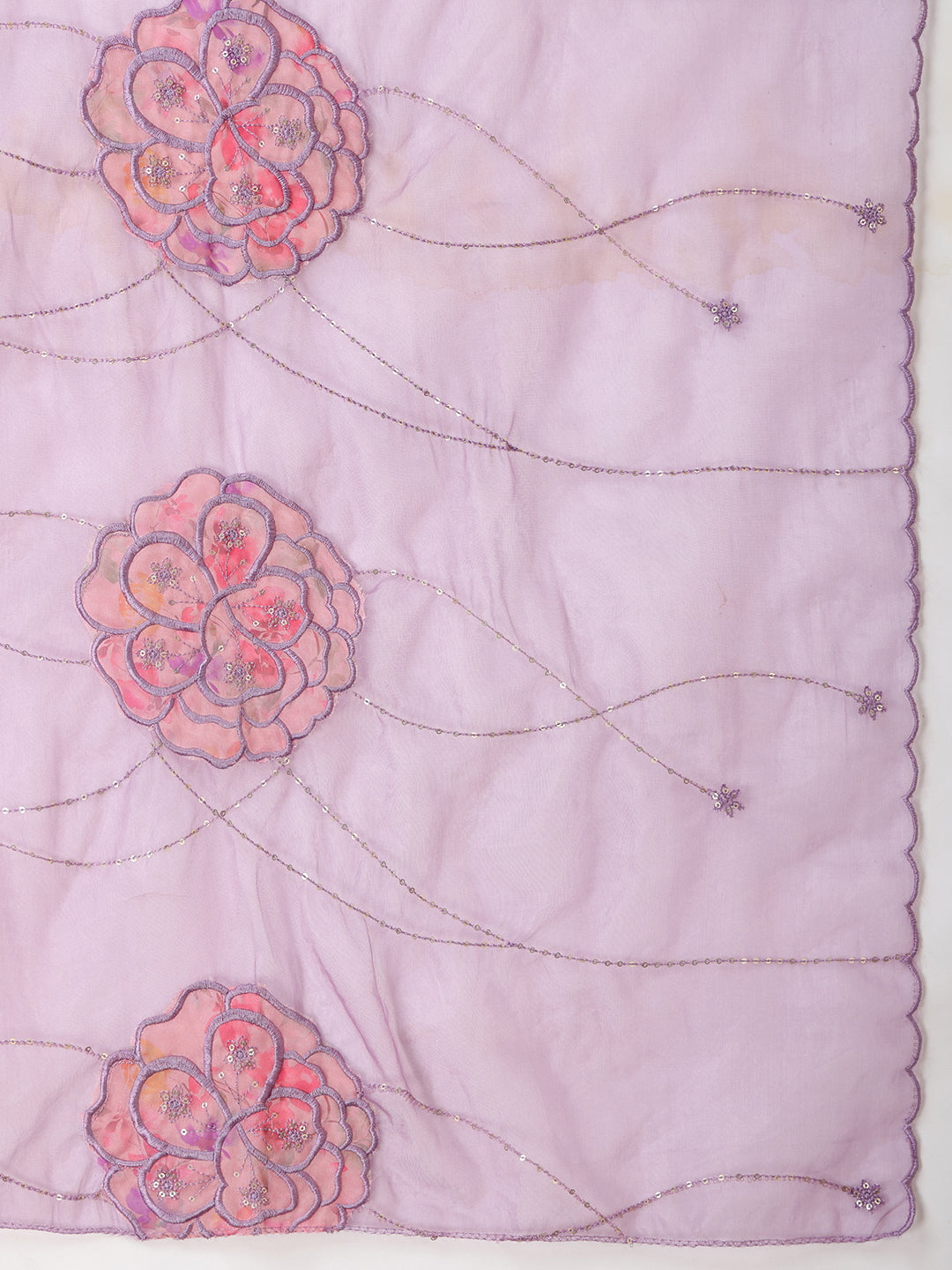 Embroidered Kurta with Pant & Embroidered Dupatta