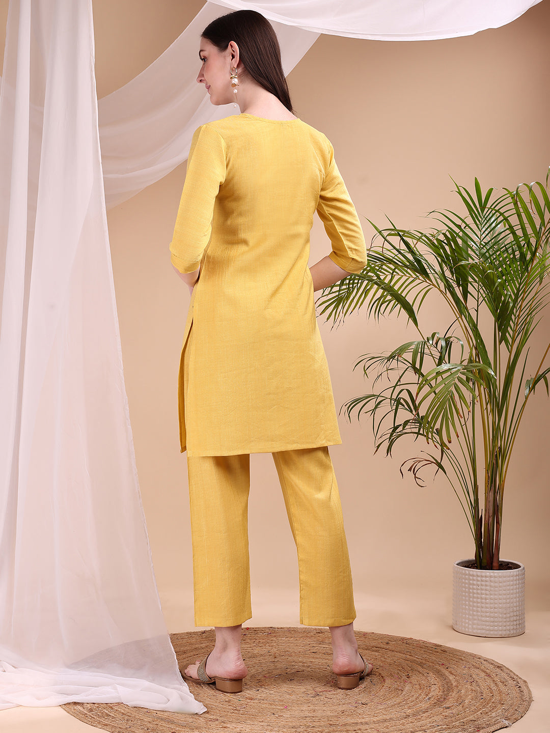 Hand embroidered Co ords