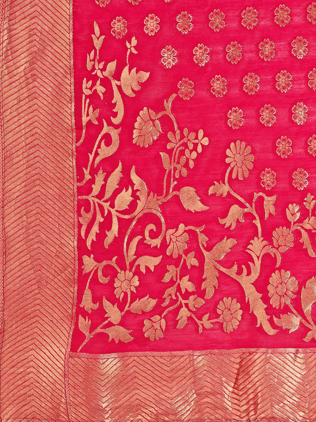 Hand Embroidered Kurta with pant & Banarasi Dupatta Premium