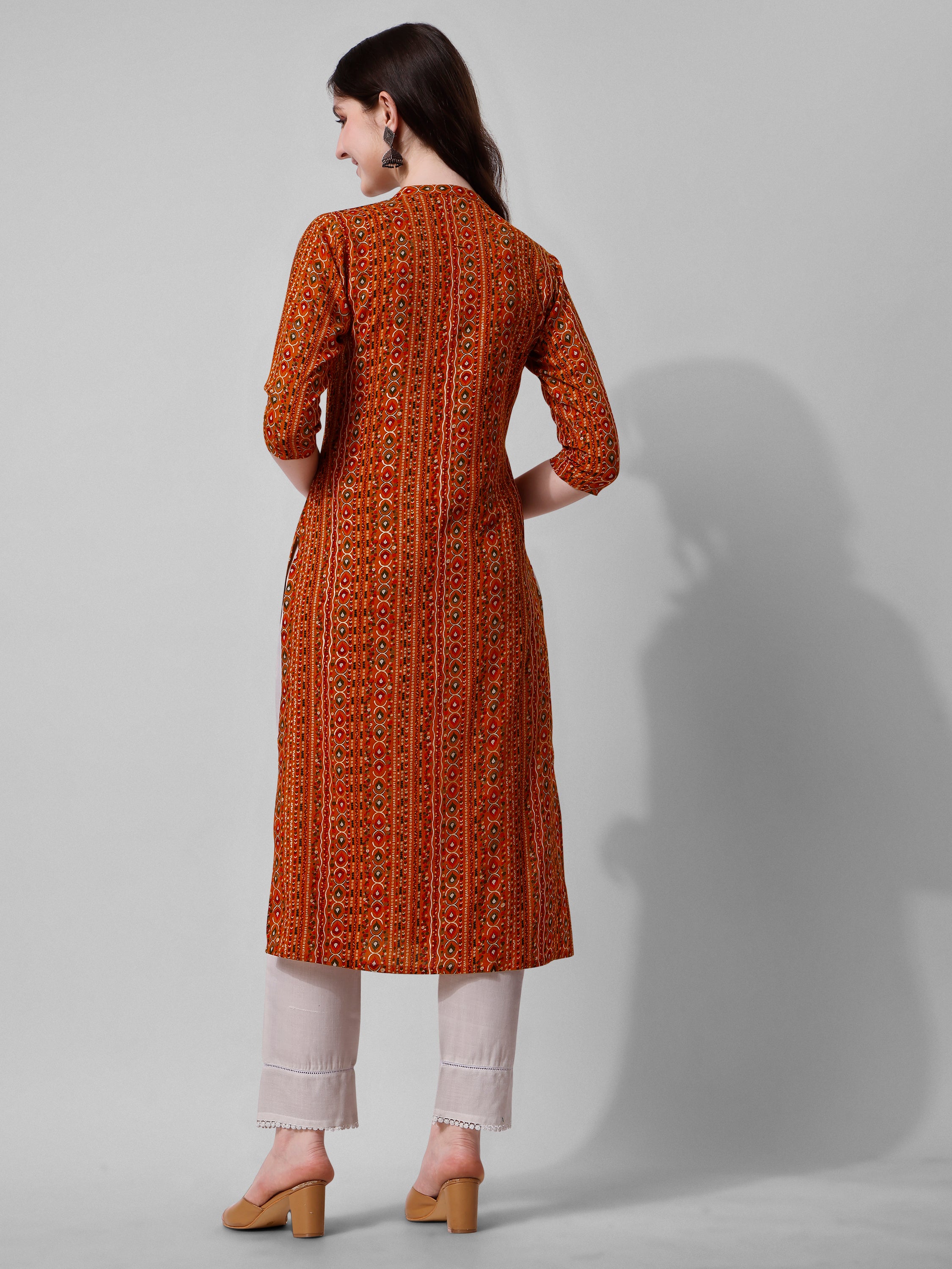 Ehtnic Motif Printed Kurta