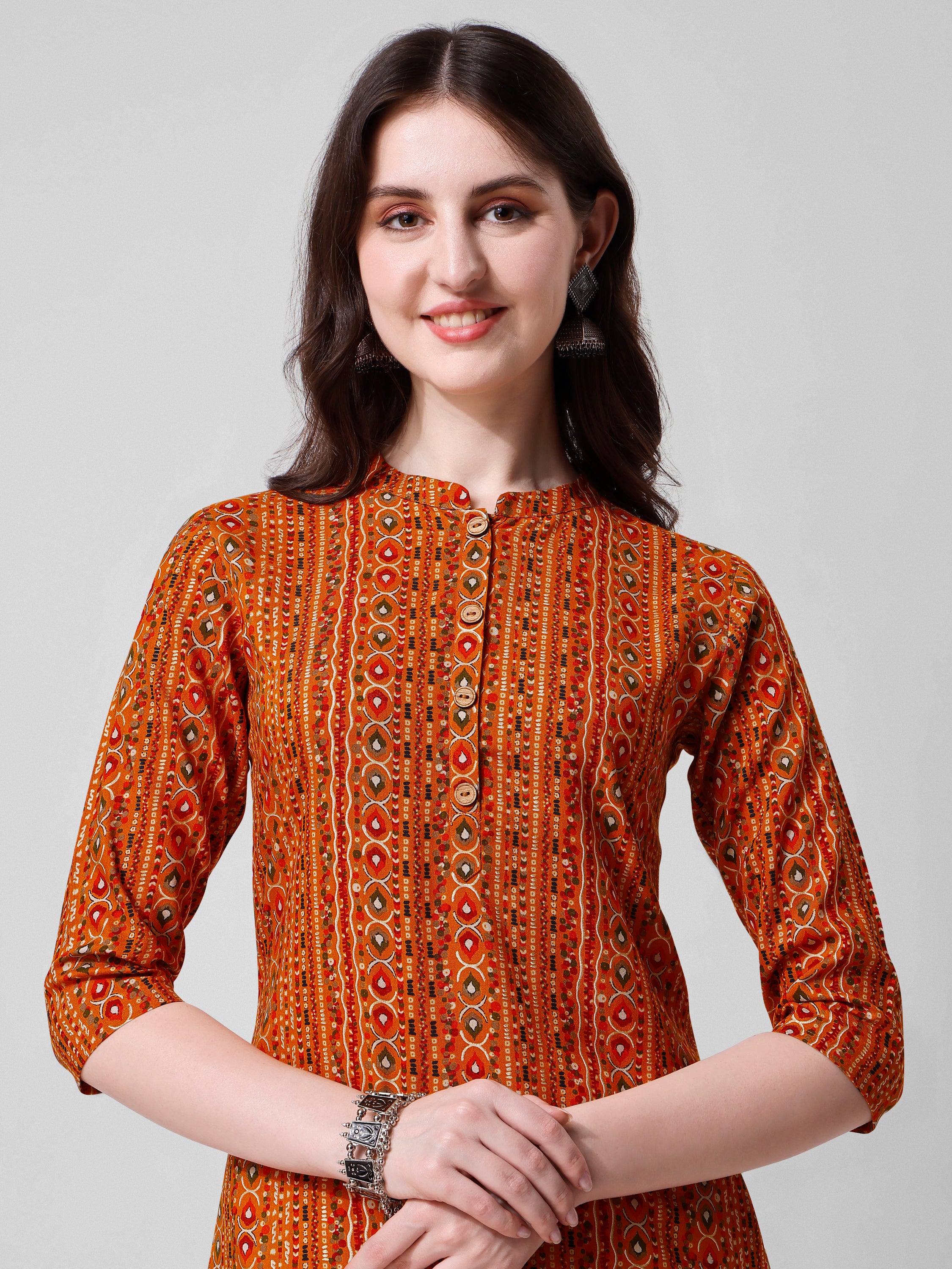 Ehtnic Motif Printed Kurta