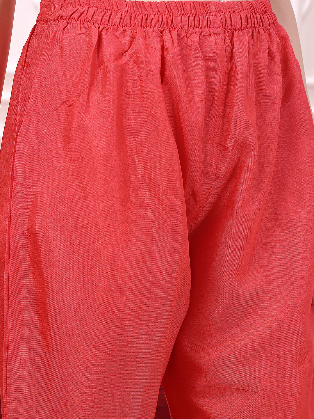 Sequinned & Thread Embroidered Kurta with Pant & Embroidered Dupatta